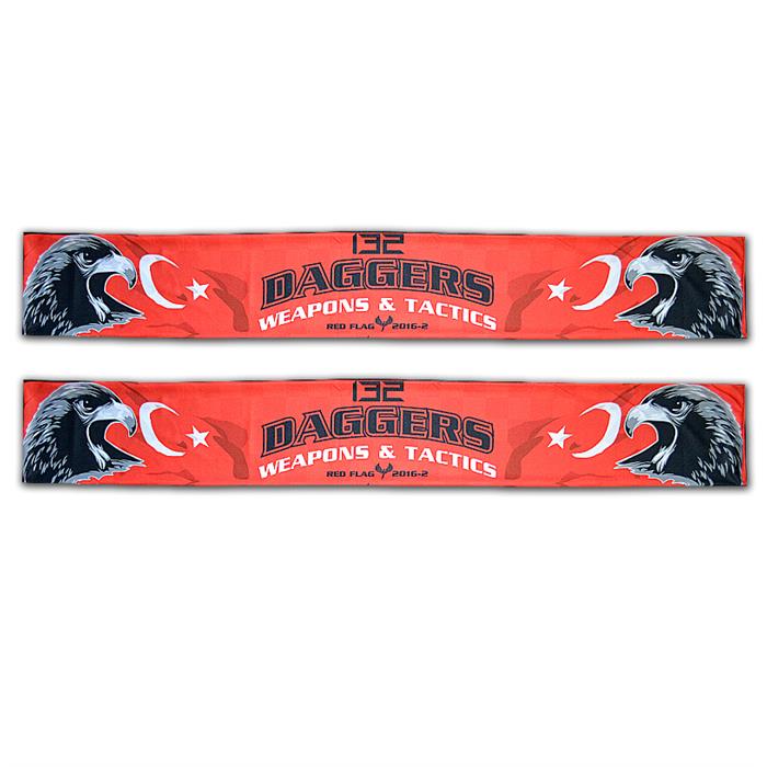 132 Filo ’Red Flag’ Fular