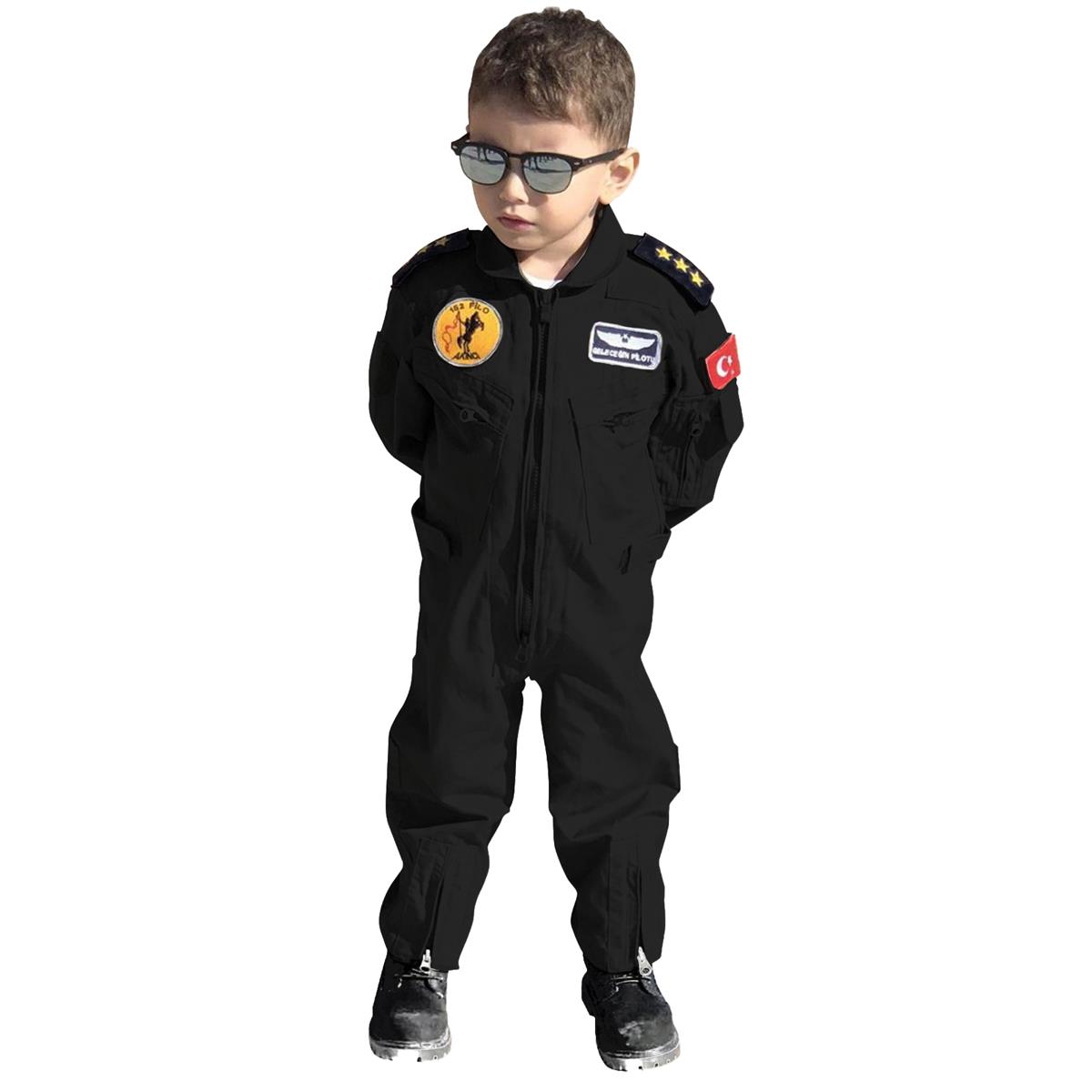 Çocuk%20Pilot%20Tulumu%20Siyah