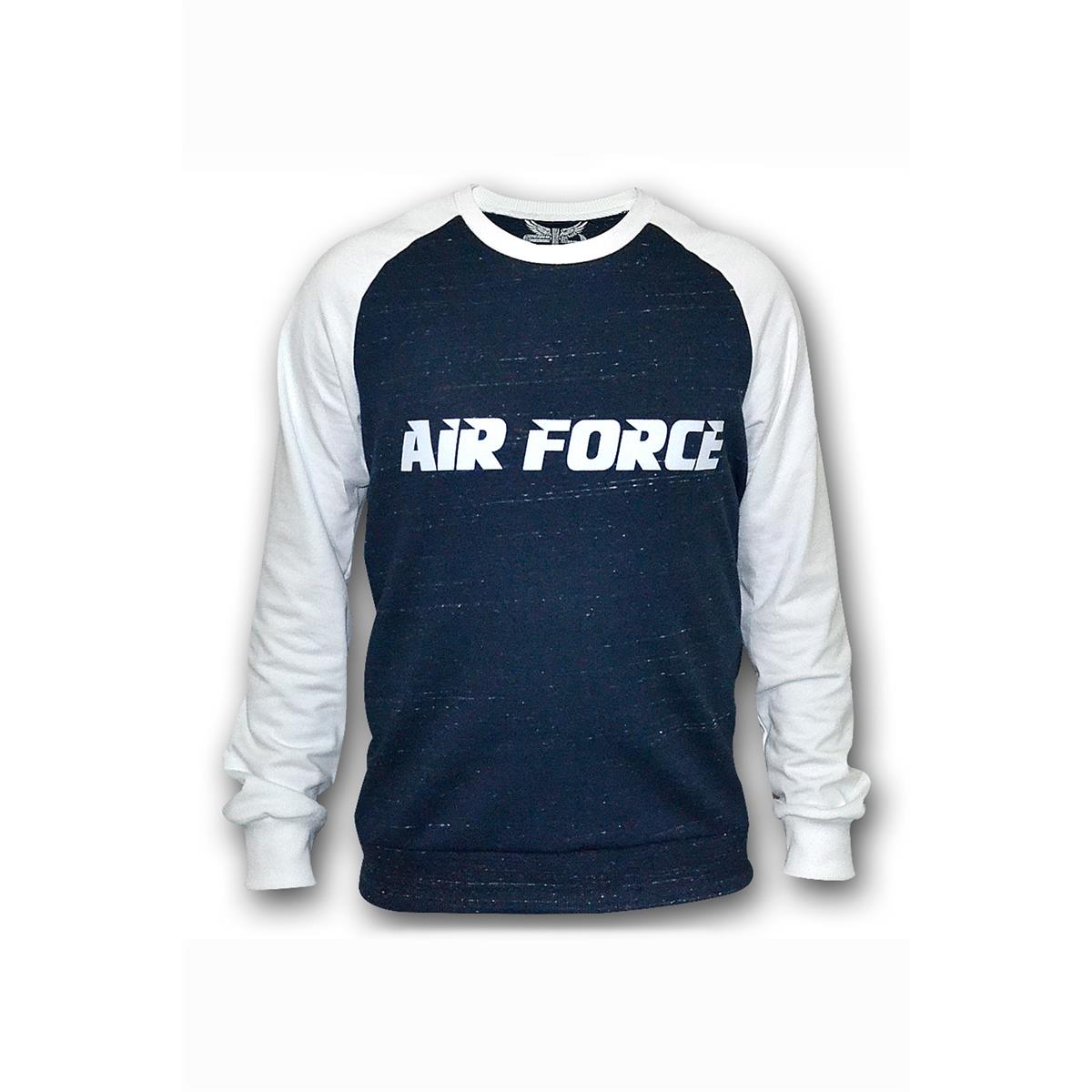 Airforce%20Erkek%20Uzun%20Kollu%20Sweatshirt%20-%20Mavi