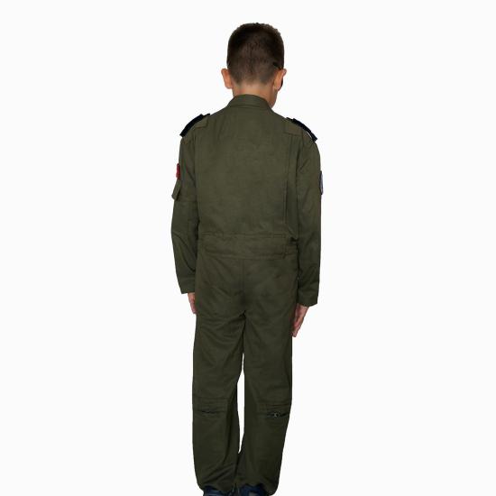 Çocuk Pilot Tulumu Haki Yeşil