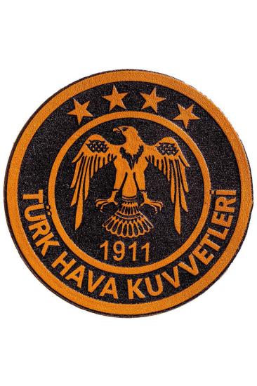 DERİ TÜRK HAVA KUVVETLERİ PEÇ CAMEL