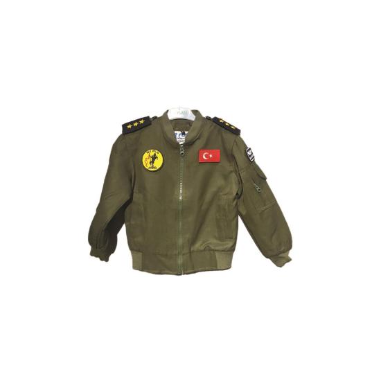 Çocuk Pilot Montu - Yeşil
