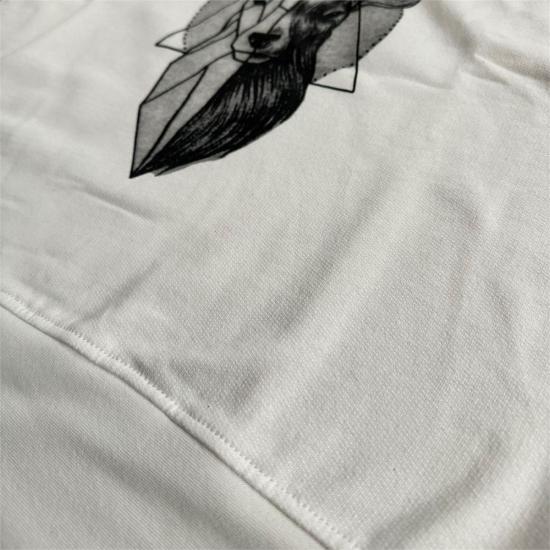DEER KADIN SWEATSHIRT EKRU RENK