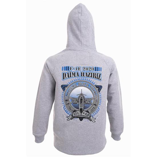 F-4 Erkek Sweatshirt (171 Filo Anısına) - Gri