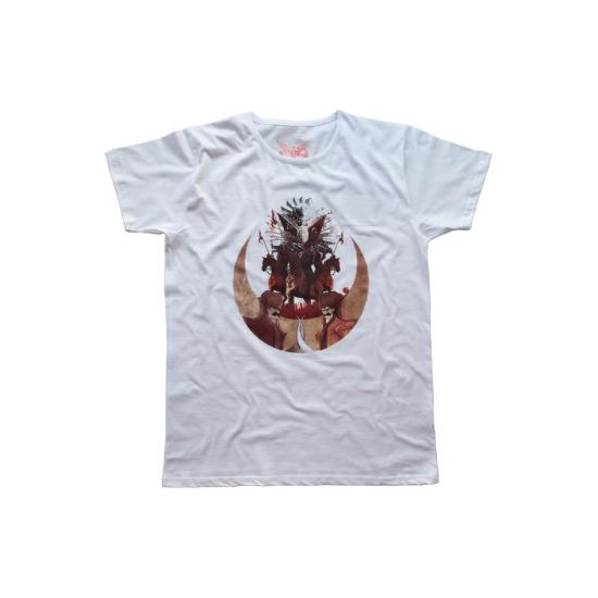 History Erkek Kısa Kollu T-shirt - Beyaz