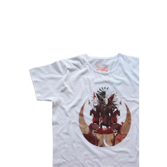 History Kadın Kısa Kollu T-shirt - Beyaz