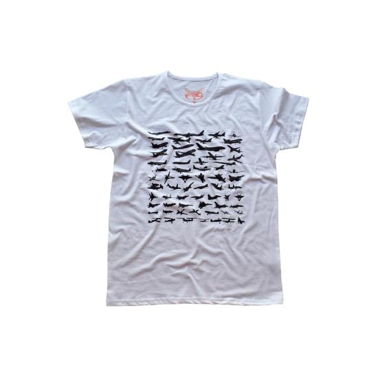 Air Company Erkek Kısa Kollu T-Shirt - Beyaz