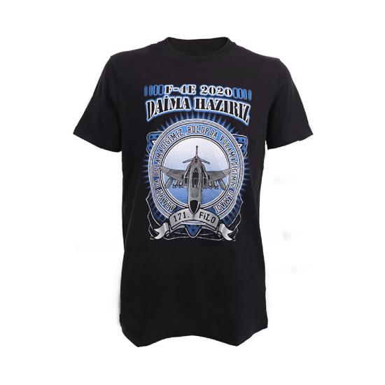 F-4 Erkek Kısa Kollu T-Shirt (171 Filo Anısına) - Siyah