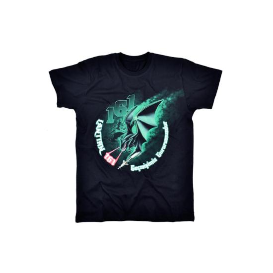 Yarasa Erkek Kısa Kollu T-shirt - Siyah