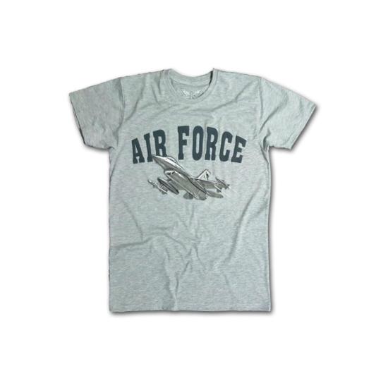 Airforce Erkek Kısa Kollu T-shirt - Gri