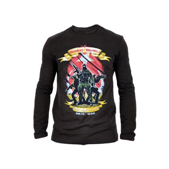 Özel Kuvvetler Erkek Uzun Kollu Sweatshirt - Siyah