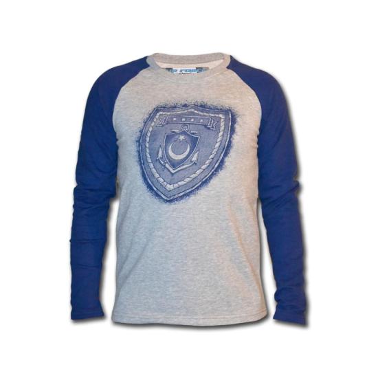 Deniz Kuvvetleri Erkek Uzun Kollu Sweatshirt - Gri