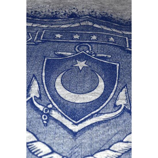 Deniz Kuvvetleri Erkek Uzun Kollu Sweatshirt - Gri