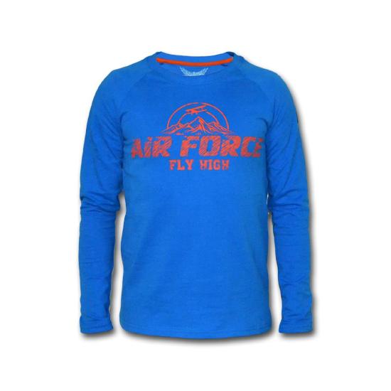 Fly High Erkek Uzun Kollu Sweatshirt - Mavi