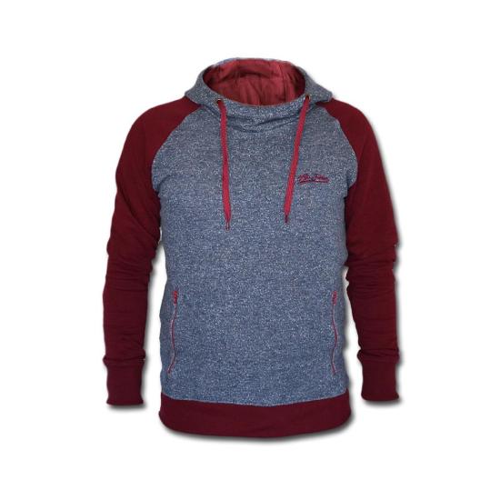Airforce Yüksek Kapşonlu Kadın Sweatshirt - 2 - Mavi