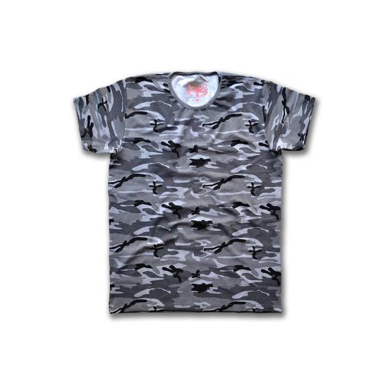 Camo T-Shirt - Gri