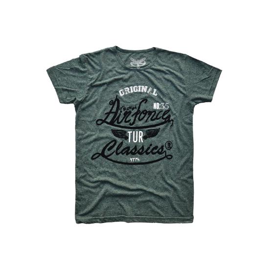 Airforce Classics Erkek Kısa Kollu T-Shirt - Yeşil