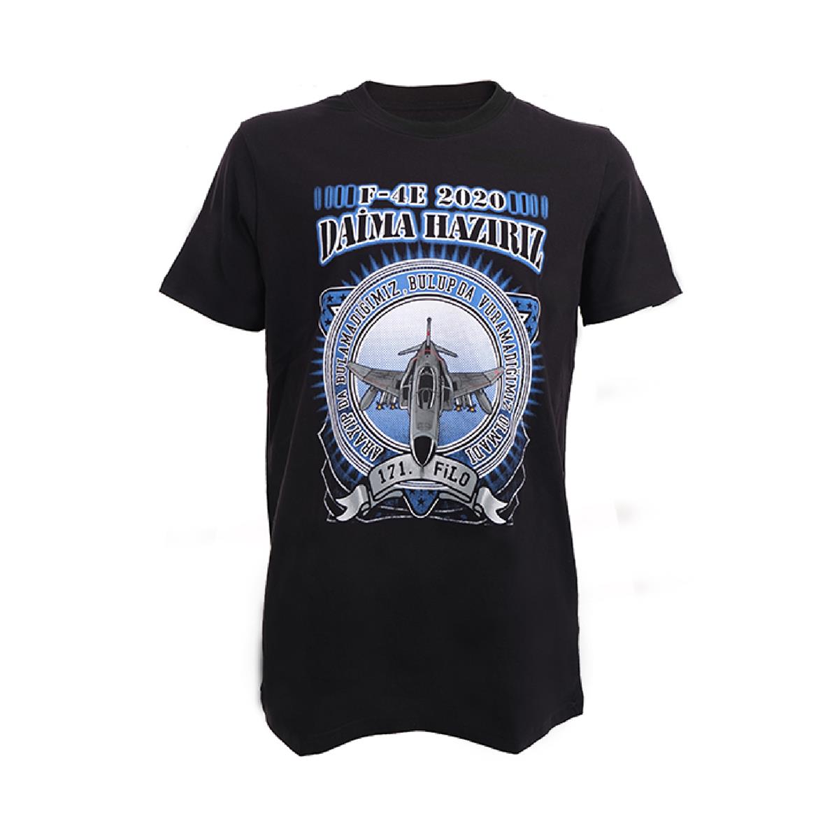 F-4%20Erkek%20Kısa%20Kollu%20T-Shirt%20(171%20Filo%20Anısına)%20-%20Siyah
