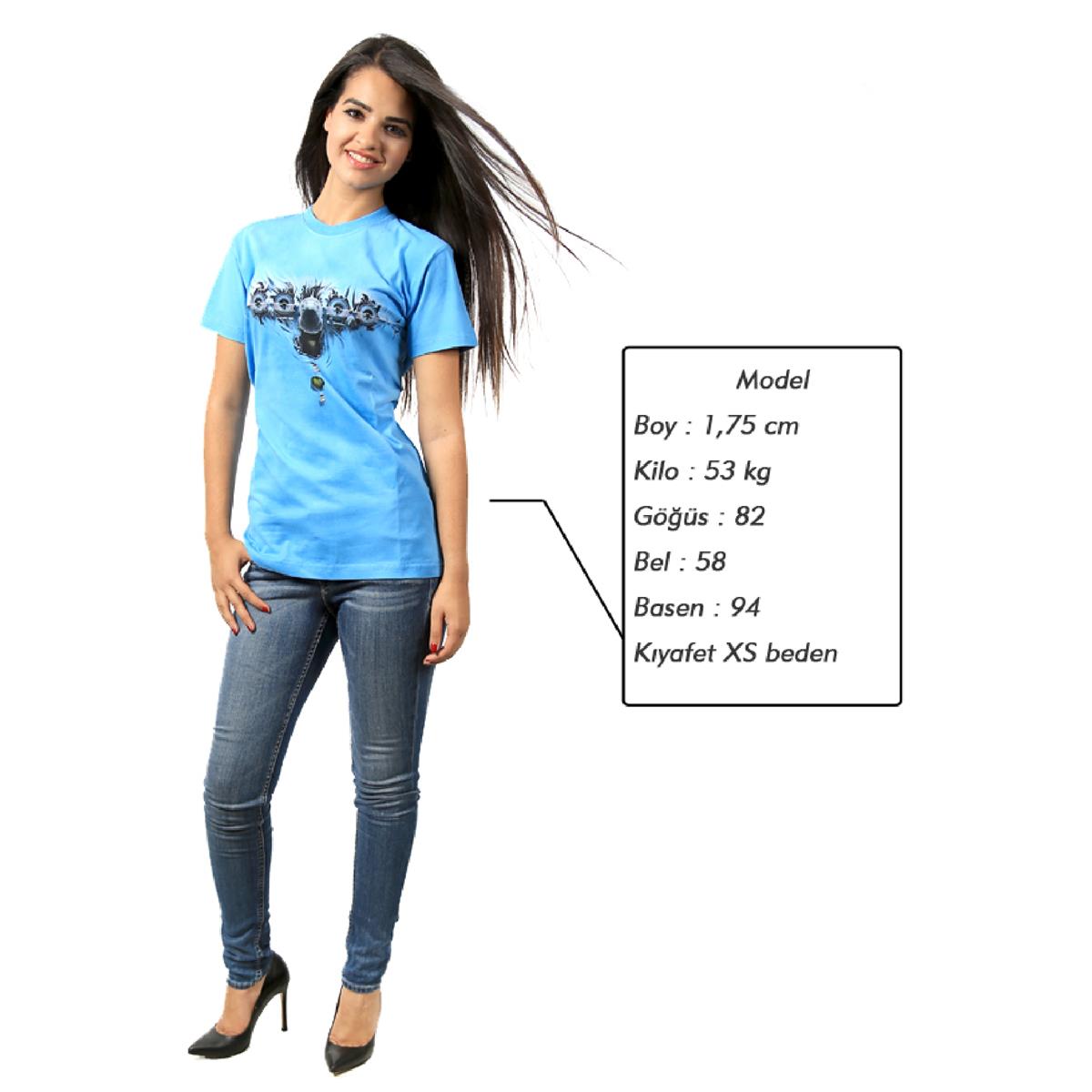 Airdrop%20Erkek%20Kısa%20Kollu%20T-shirt%20-%20Mavi