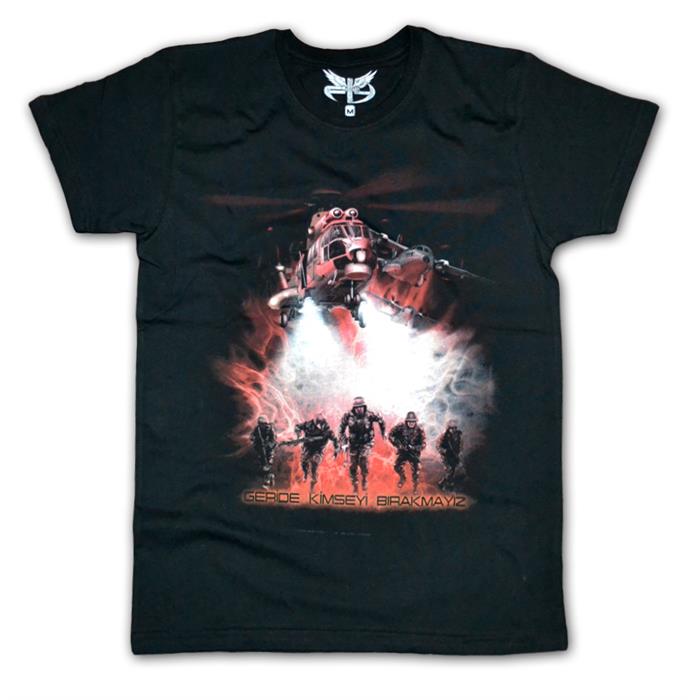 Arama%20Kurtarma%20Erkek%20Kısa%20Kollu%20T-shirt%20-%20Siyah