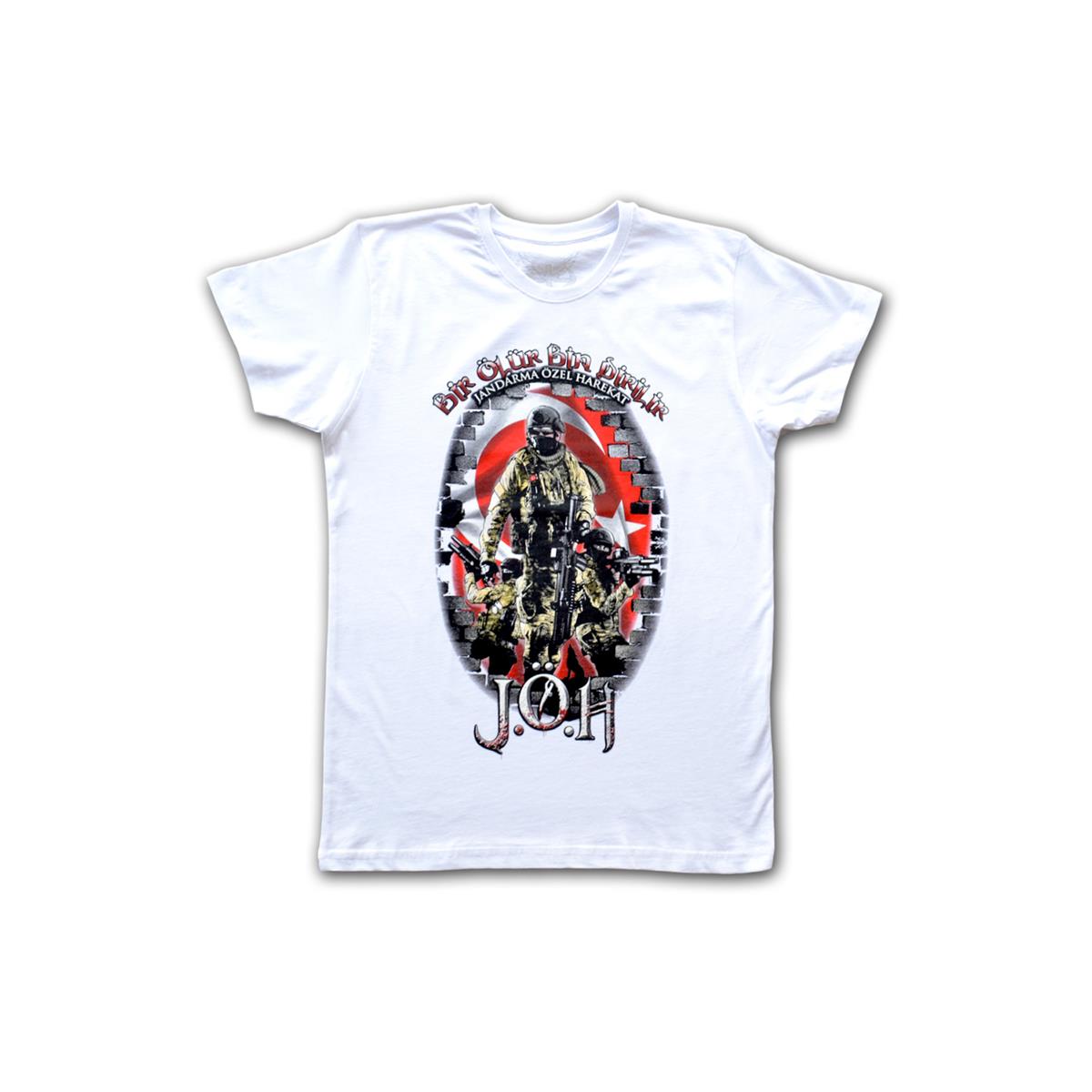 Jandarma%20Özel%20Harekat%20Kısa%20Kollu%20Kadın%20T-shirt%20-%20Beyaz