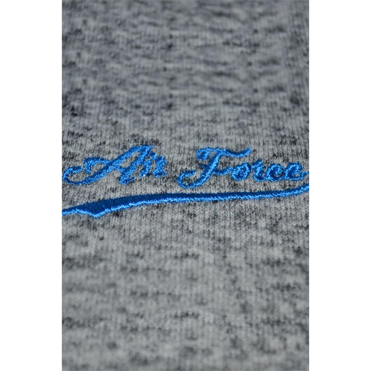 Airforce%20Yüksek%20Kapşonlu%20Erkek%20Sweatshirt%20-%20Gri