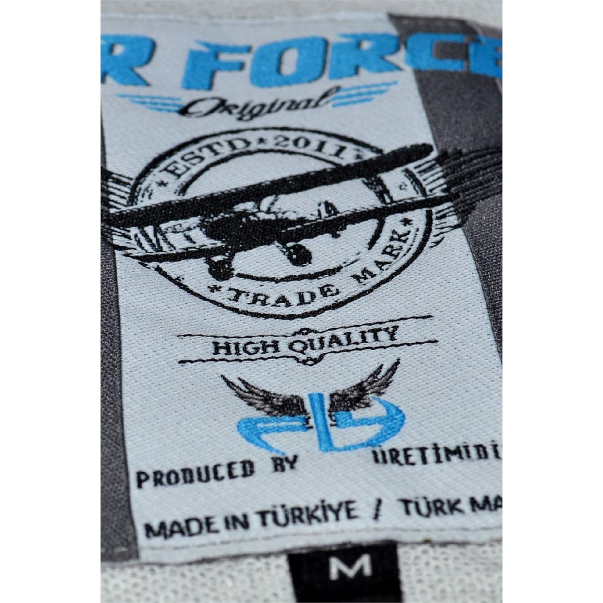 Kara Kuvvetleri Erkek Uzun Kollu Sweatshirt - Gri