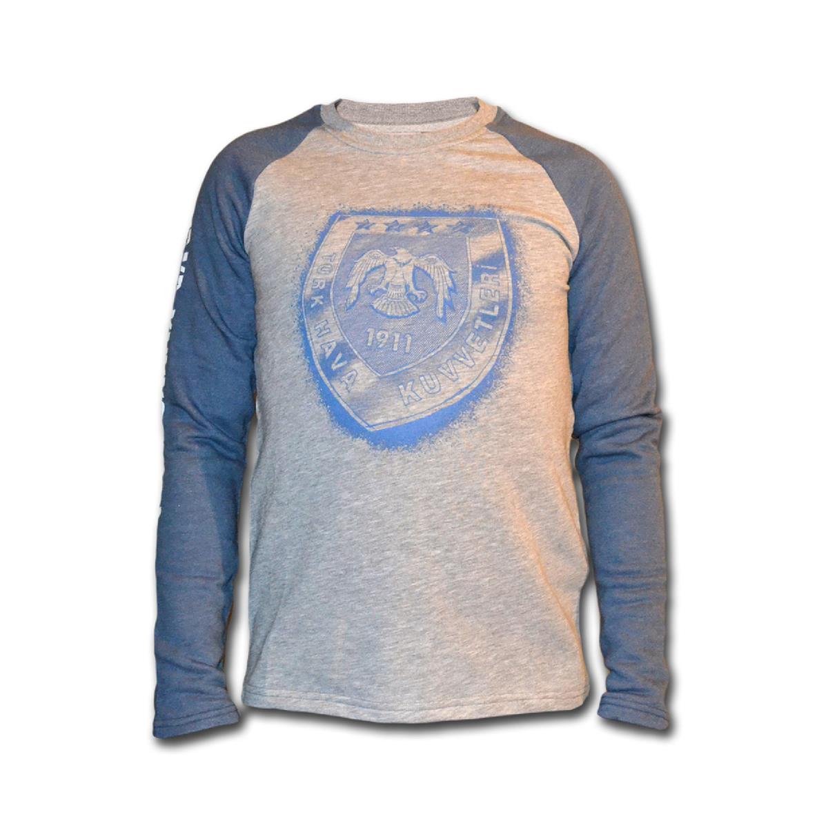 Hava%20Kuvvetleri%20Erkek%20Uzun%20Kollu%20Sweatshirt%20-%20Gri
