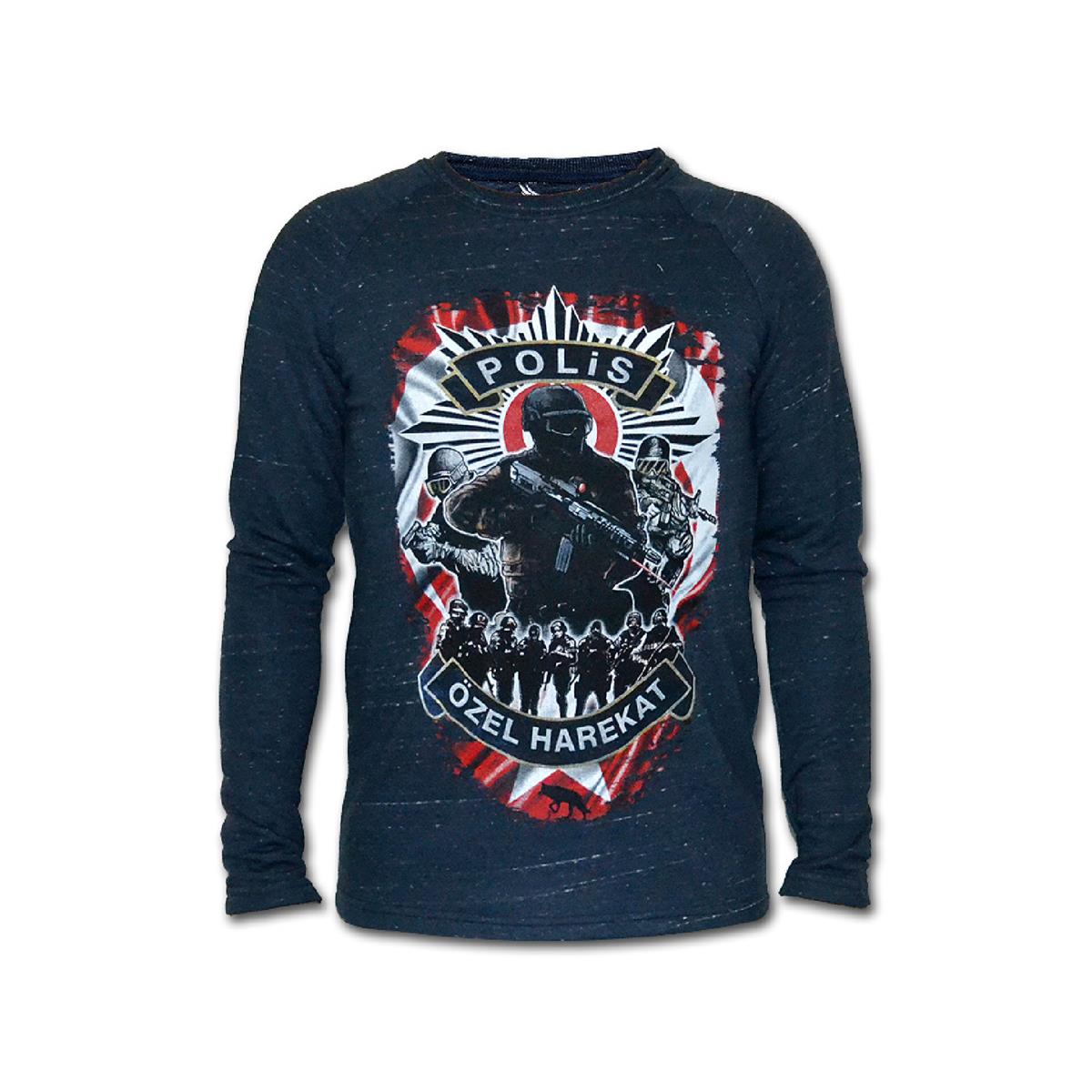 Polis%20Özel%20Harekat%20Kadın%20Uzun%20Kollu%20Sweatshirt%20-%20Lacivert