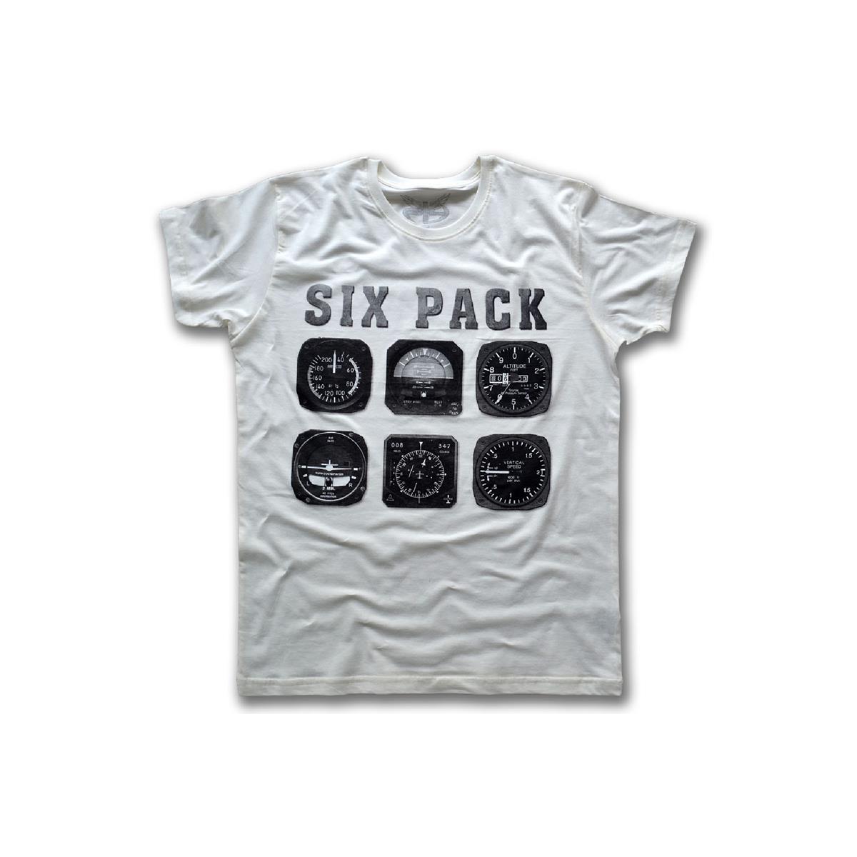 Six%20Pack%20Erkek%20Kısa%20Kollu%20T-shirt%20-%20Ekru