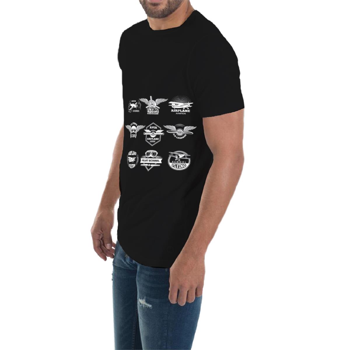 Born%20To%20Fly%20Version%202%20Erkek%20Kısa%20Kollu%20T-shirt%20-%20Glow%20In%20Dark%20Serisi%20-%20Siyah