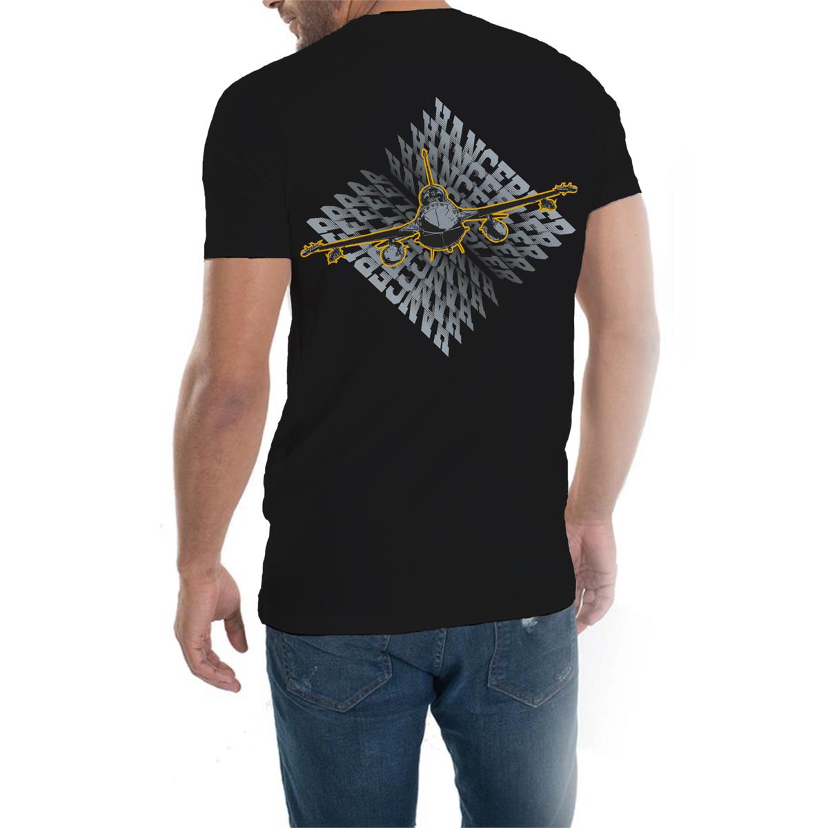 132%20Filo%20Hançerler%20Kısa%20Kollu%20Erkek%20T-shirt%20Özel%20Üretim%20-%20Siyah