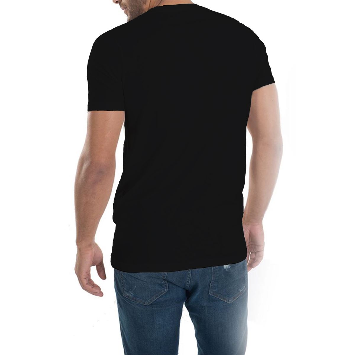 152 Filo Akıncılar Kısa Kollu Erkek T-shirt - Siyah